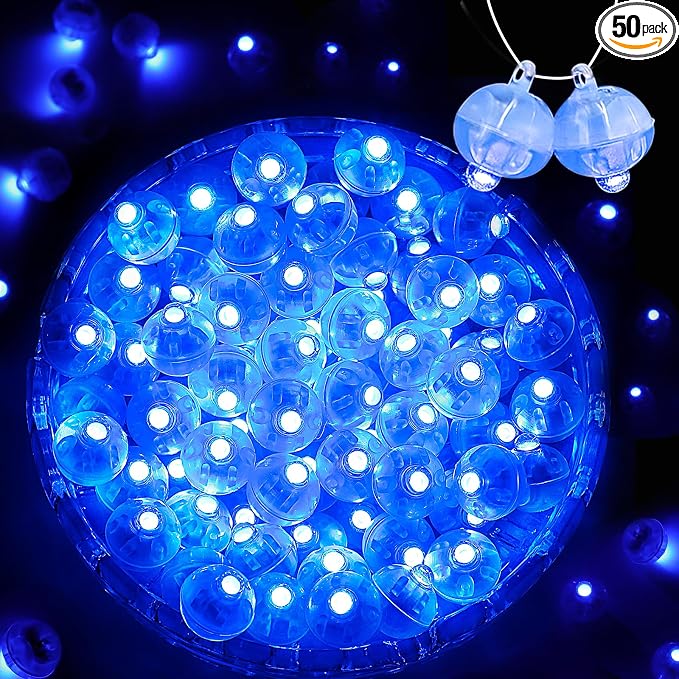 50PCs Mini Led Lights, Led Balloons Light by ZGWJ