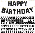 TaoBary 112 Pcs DIY Letter Kit Glitter Customizable Banner Letters Include 107 by TaoBary