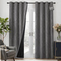 Deconovo 100% Blackout Living Room Curtains 95 Inches Long, Thermal Insulated by Unknown