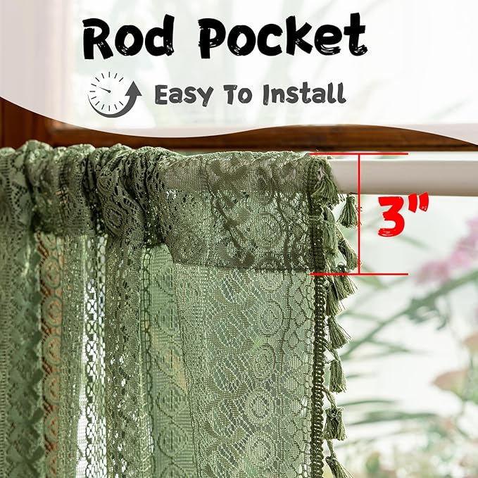Sutuo Home Boho Closet Curtains - Image 4