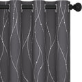 Deconovo Living Room Curtains 72 Inches Long, Thermal Insulated, Room Darkening by Unknown