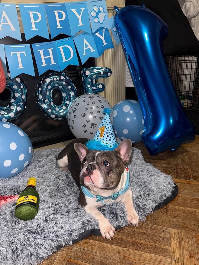 50 Balloon - Metallic Blue Birthday Number Balloons, 40 Inch Decorations | - Image 7