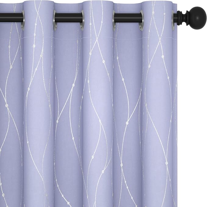 Deconovo Living Room Curtains 95 Inches Long, Thermal Insulated, Room Darkening by Unknown