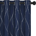 Deconovo Living Room Curtains 95 Inches Long, Thermal Insulated, Room Darkening by Unknown