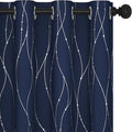 Deconovo Living Room Curtains 84 Inches Long, Thermal Insulated, Room Darkening by Unknown