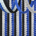 Navy-Blue Black-Silver Party-Decorations Streamers Garland - 157Ft Graduation by Hugtmr