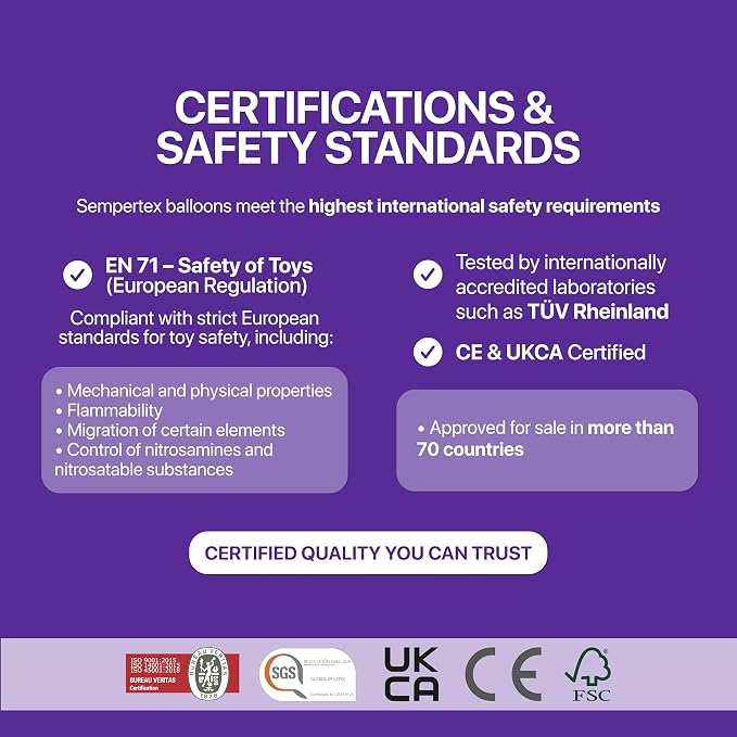 Sempertex Deluxe White Sand Balloons, 18 Inch, vibrant color, ships uninflated - Image 4