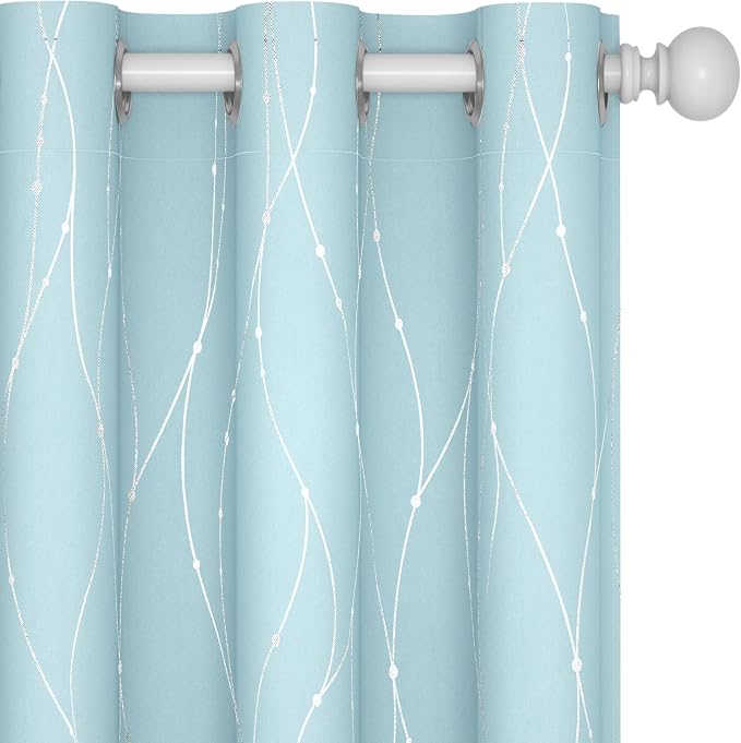 Deconovo Living Room Curtains 72 Inches Long, Thermal Insulated, Room Darkening by Unknown