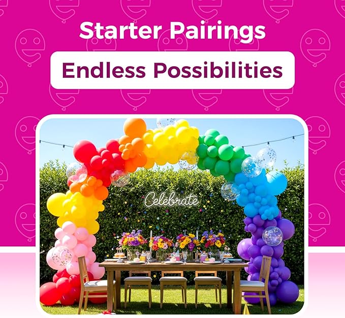 Bezente Rainbow Balloons 18 Inch 30 Pack Latex Large Thick | Assorted Balloons - Image 4