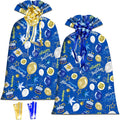 OILCUP 2 Pcs Large Gift Bags Oversized Plastic Storage Bags 48"x 36" by OILCUP