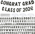 Kosiz 116 Pcs DIY Letter Custom Banner Customizable Banner Kit Graduation by Kosiz