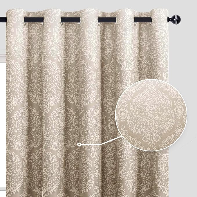 DWCN Ombre Room Darkening Curtains - Image 2