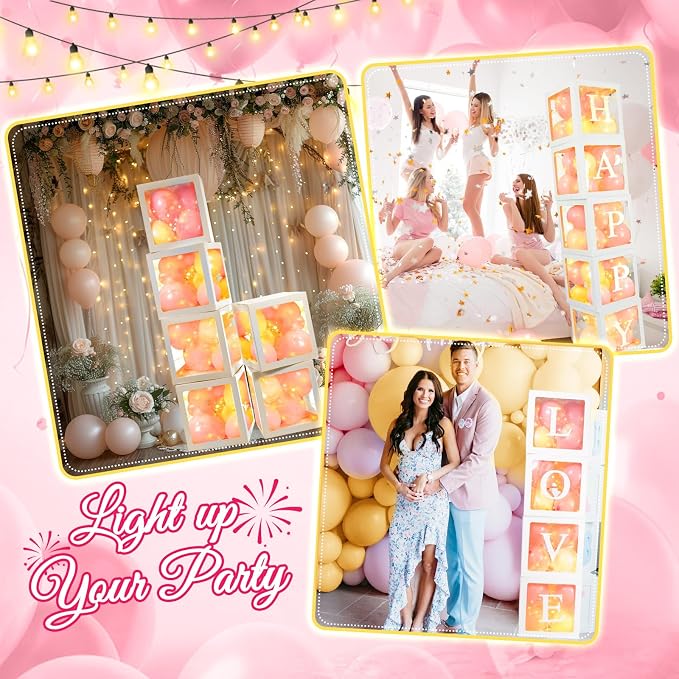 Ledido Transparent Balloon Boxes - Image 8