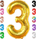 KatchOn Gold Number 3 Balloon 40 Inch, Birthday Decorations by KatchOn