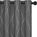 Deconovo Living Room Curtains 84 Inches Long, Thermal Insulated, Room Darkening by Unknown