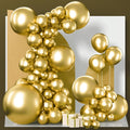 PartyWoo Gold Balloons 100pcs Different Sizes of 36 18 12 10 5 Inch | Balloons by PartyWoo