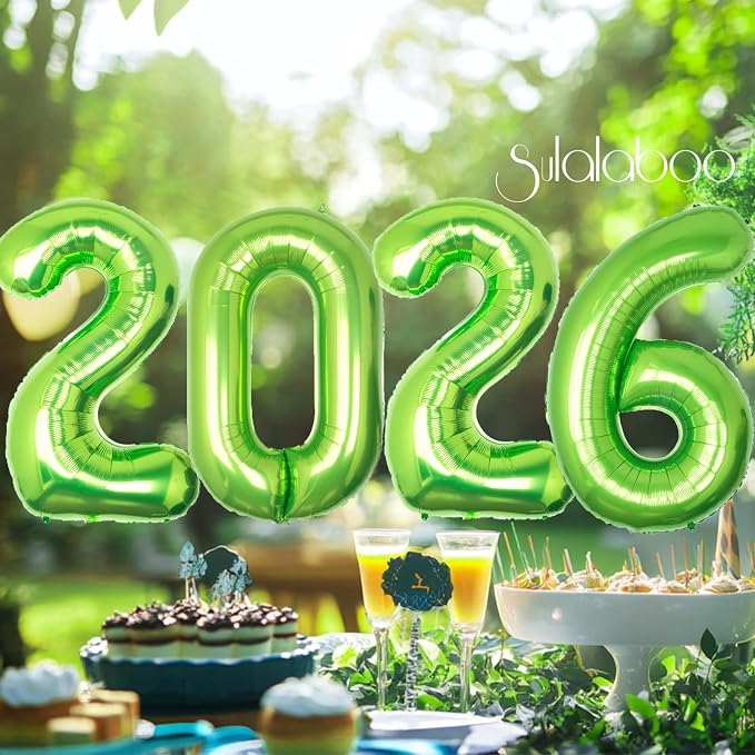 40 Inch Green Number 2 Balloon Lime Big Large Helium Number 0-9 | Giant Digital - Image 5