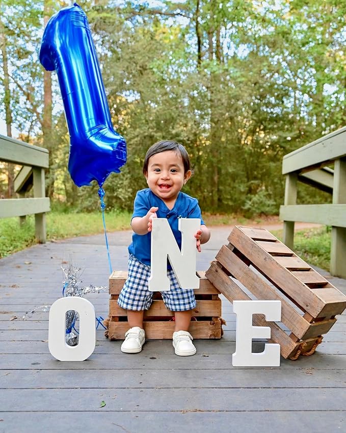Number 0 Balloon Birthday Decorations, 40In Dark Blue Balloons - Image 5