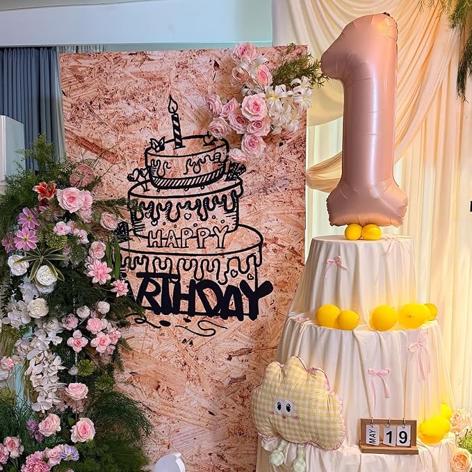 40 Inch Pink Number 0 Foil Balloon - Image 2