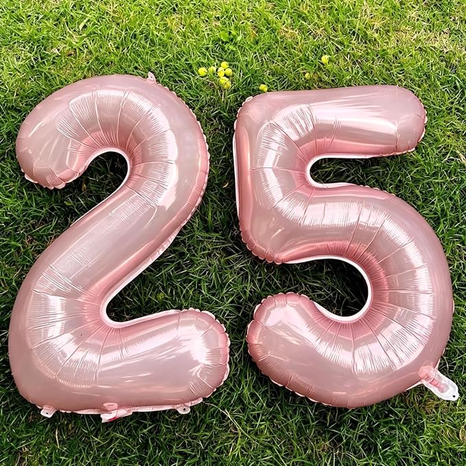 40 Inch Pink Number 3 Foil Balloon - Image 6