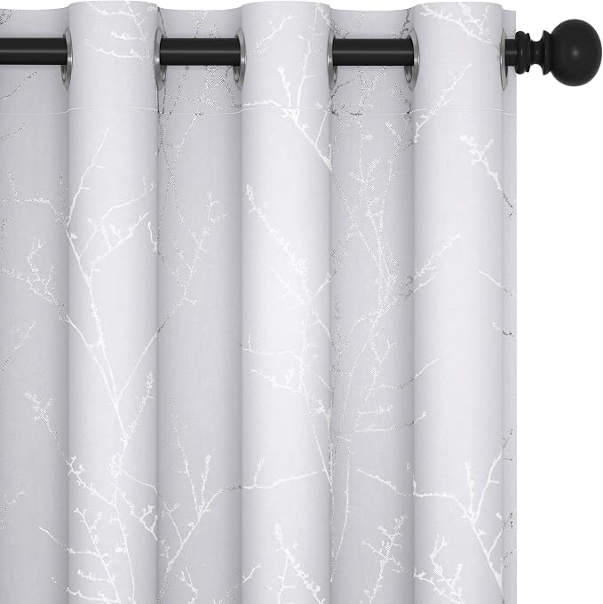 Deconovo Living Room Curtains 72 Inches Long, Thermal Insulated, Room Darkening by Unknown