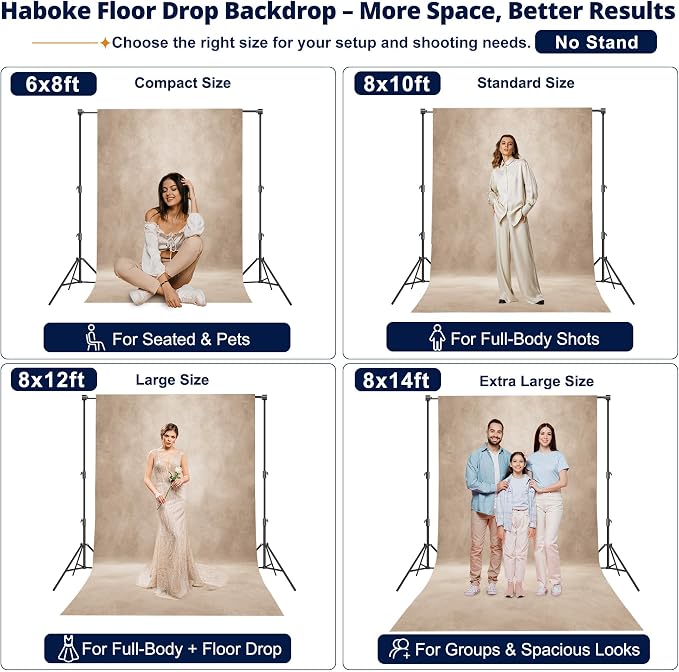 Abstract Photography Backdrop for Photoshoot 8x10ft, No Stand | Professional - Image 3