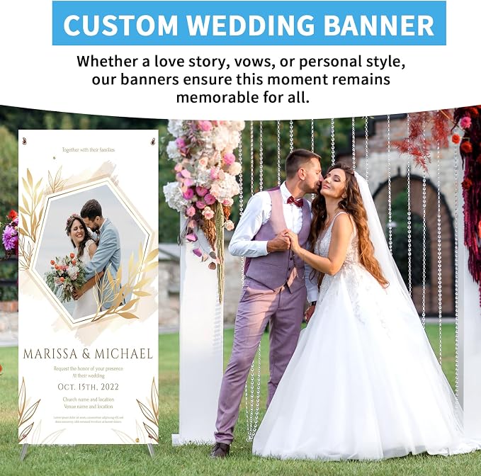 Custom Banner with X Stand 31.5" X 70.86", Banners and Signs Customize - Image 9