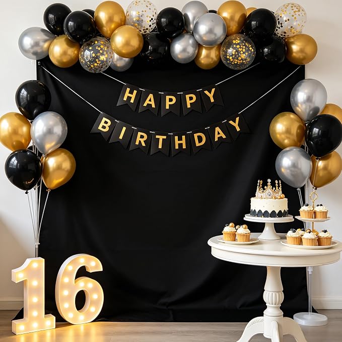 Black Photography Backdrop for Photoshoot, Fabric 10x10ft | Versatile Studio - Image 8