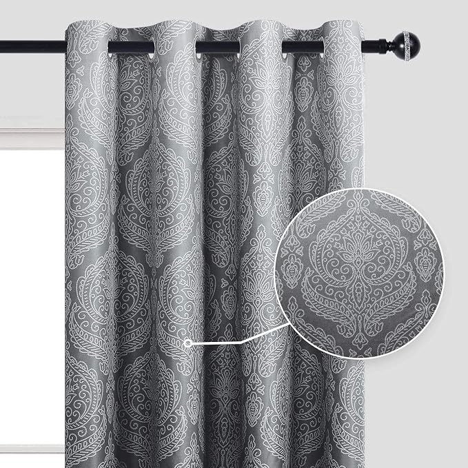 DWCN Ombre Blackout Curtains for Living Room - Image 3