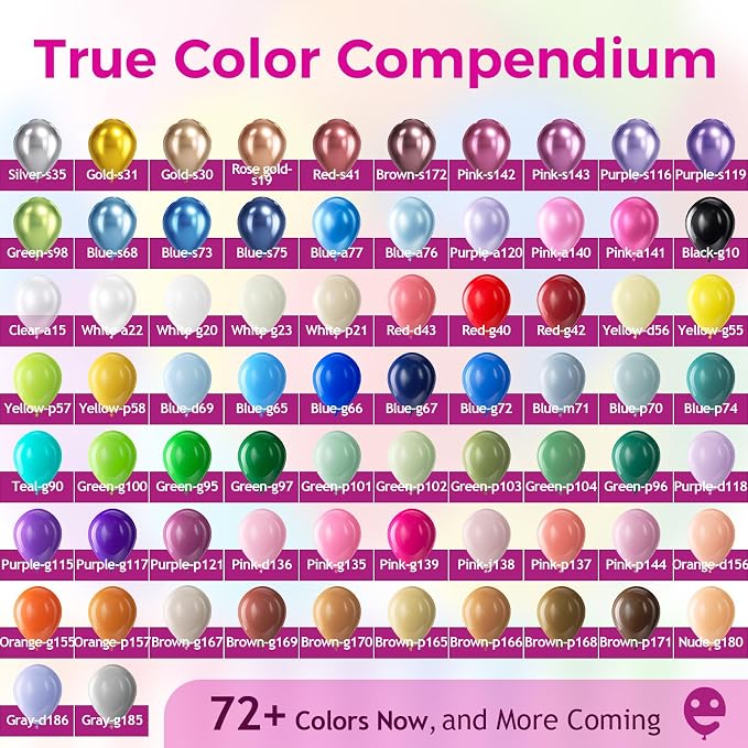Bezente Pastel Balloons 18 Inch 30 Pack Latex Large Thick | Multicolor Macaron - Image 3