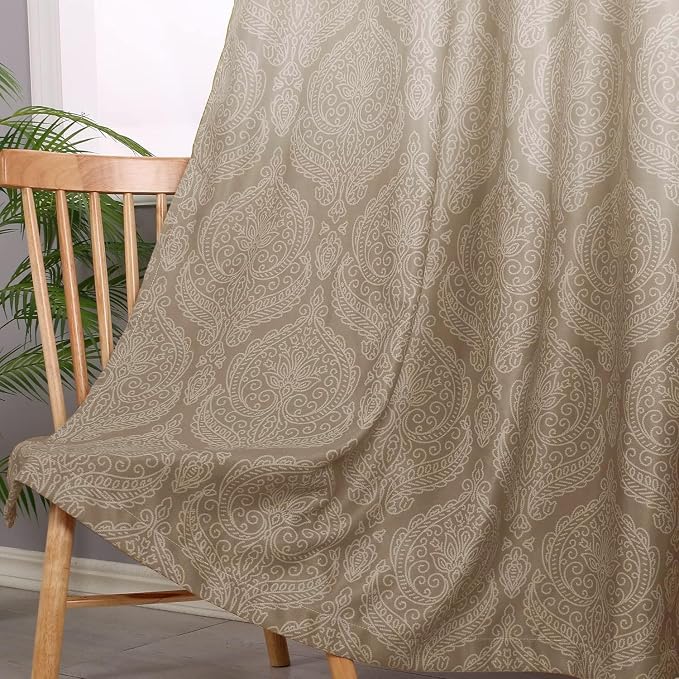DWCN Ombre Room Darkening Curtains - Image 5