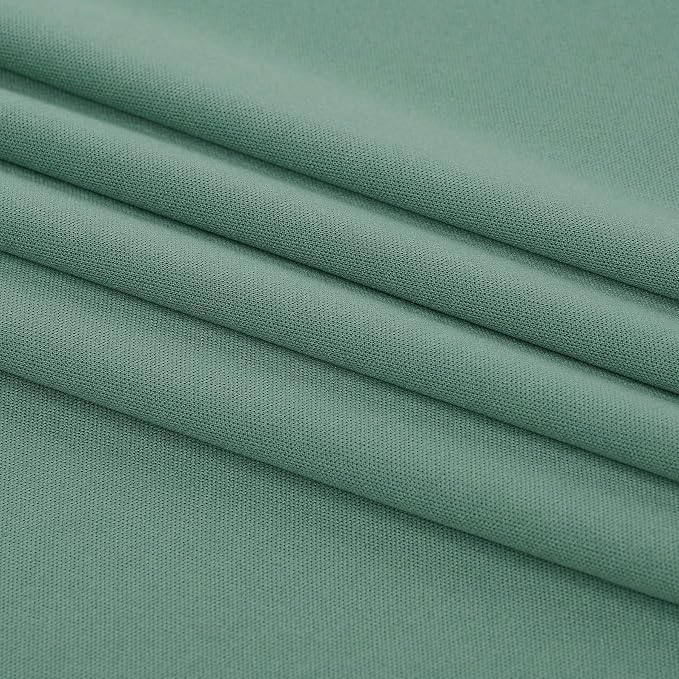 10 ft x 10 ft Sage Green Backdrop Curtains - Image 4