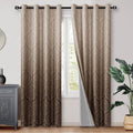 DWCN 100% Blackout Curtains for Bedroom 102 Inch Long by DWCN