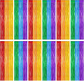 ZATAYE 12 Pack Rainbow Kindergarten Foil Curtain Streamer Decorations | Rainbow by ZATAYE
