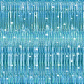 Crosize 4 Pack Laser Blue Party Streamers Backdrop, 3.3 x 9.9 ft | Tinsel Foil by Crosize