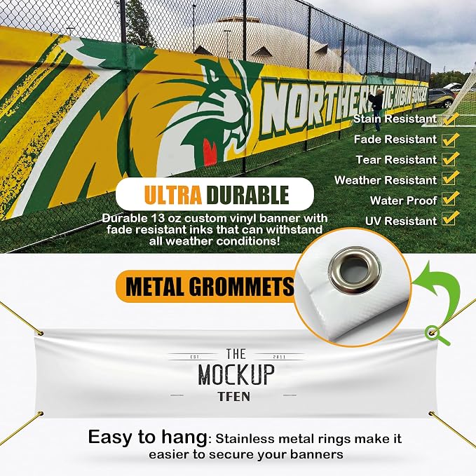 5ft x 10ft Custom Vinyl Banner for Indoor & Outdoor Use - Image 4