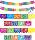 36 FT Cinco De Mayo Decorations, 2 Pack Mexican Party Banner, Plastic Fiesta by Heartome
